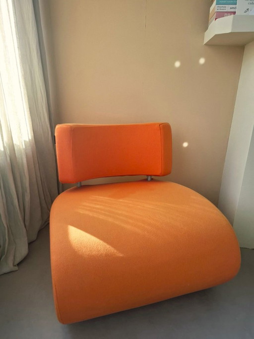 Softline Apollo design lounge and rocking chair