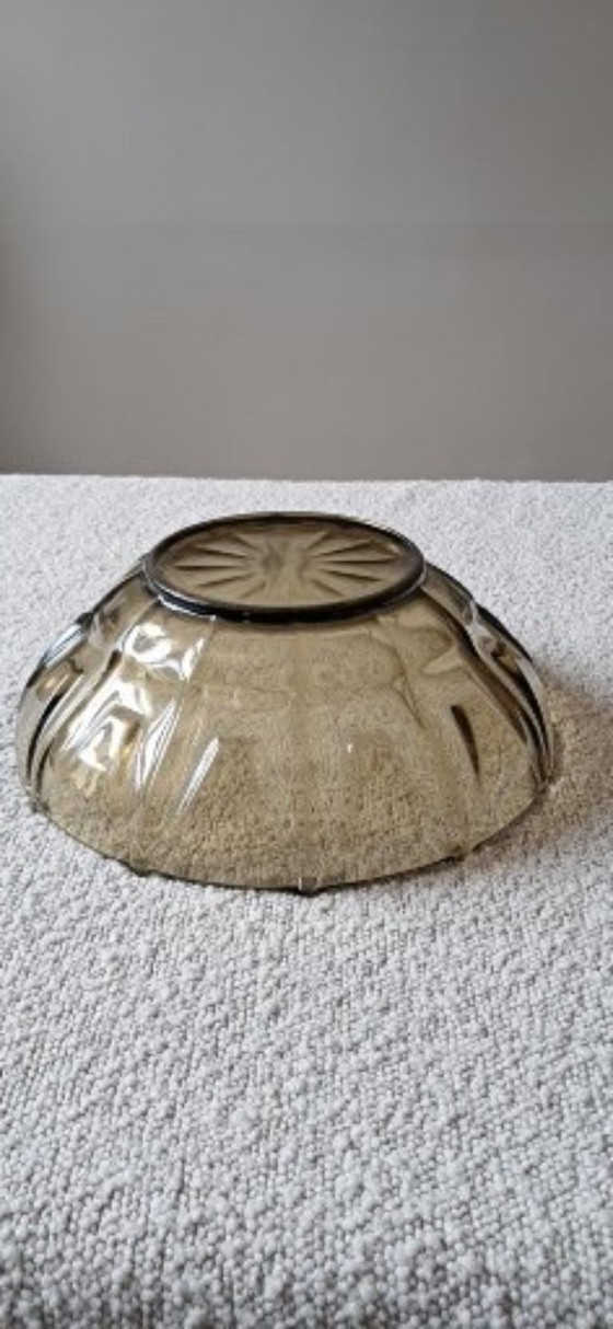 Image 1 of Ciotola da insalata vintage color grigio fumo