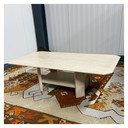 Table basse en travertin