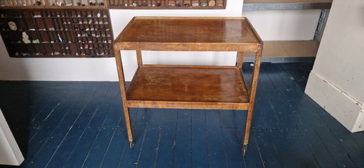 Vintage trolley hout