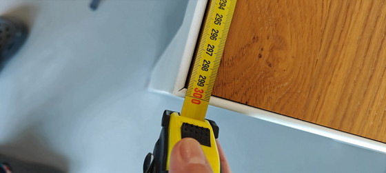 Image 1 of Table de salle à manger sur mesure Acier/bois 300x75