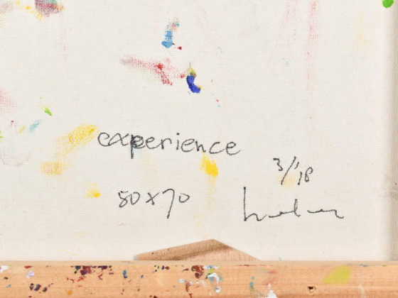 Image 1 of Helen Nieuwendijk (1946) - Erfahrung - 2018 - Acryl auf Leinwand - 70 x 50 cm