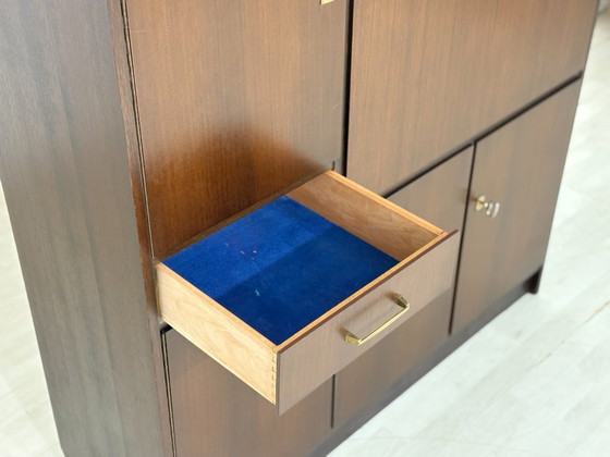 Image 1 of Secrétaire/meuble d'écriture vintage des années 1960 – Acajou