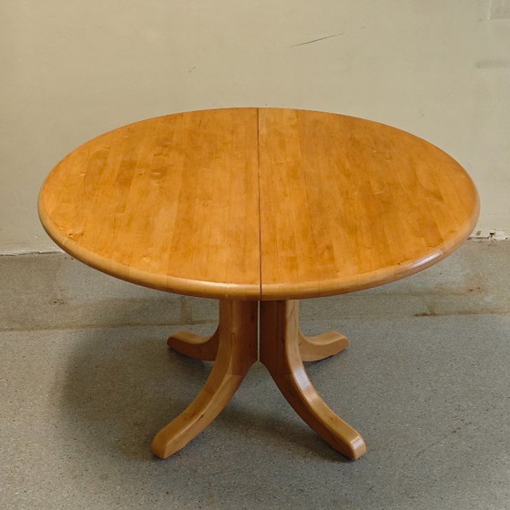 Image 1 of Vintage Rainer Daumiller uitschuif eettafel