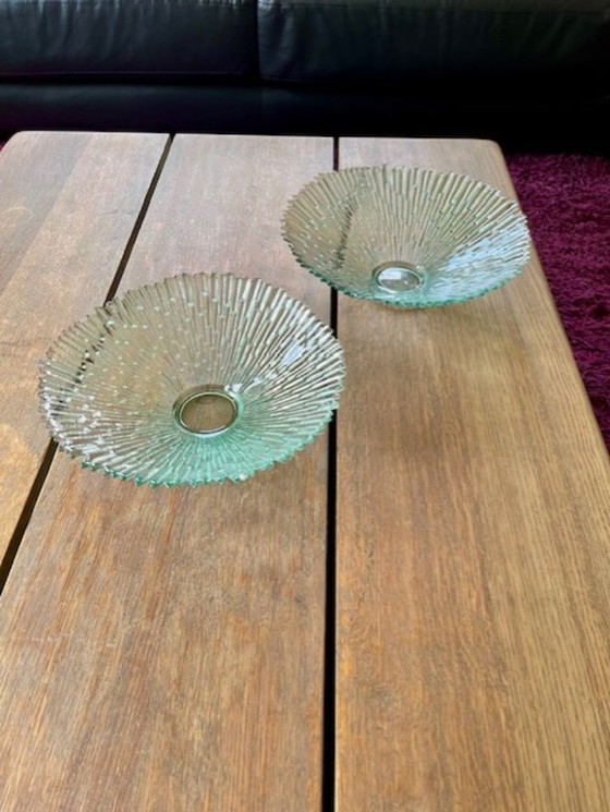 Image 1 of Dos cuencos decorativos diseñados por Tauno Wirkkala, Finlandia