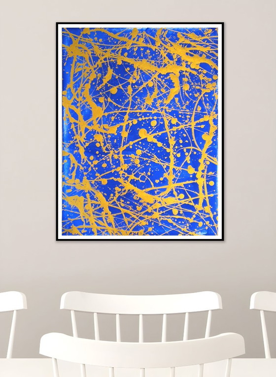 Jürgen Angeler - Golden Milky Way – Dipinti e disegni, Carta (photo 11 of 11)