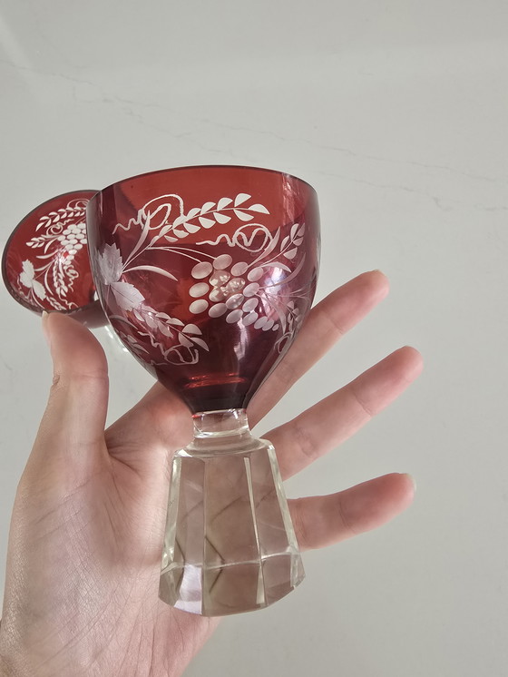 Image 1 of Antichi bicchieri boemi