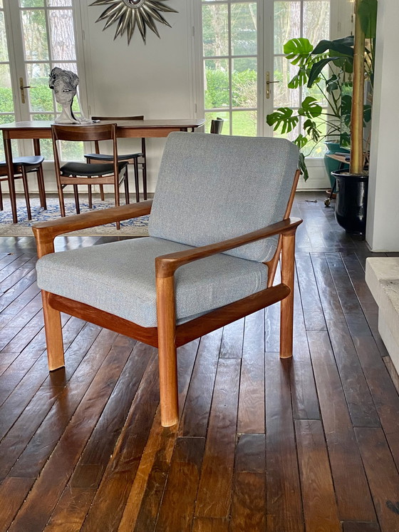 Image 1 of Coppia di poltrone danesi in teak degli anni '60