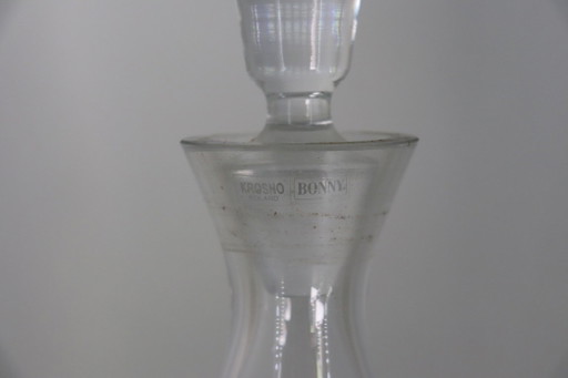 Preciosa jarra de cristal soplado a mano – Krosno "Bonny" (Polonia) - 38 cm – vazen, Glass (photo 2 of 7)
