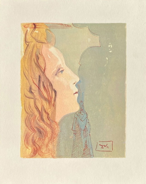 Salvador DALI Divine Comedy Paradise 08 - The Greatest Beauty of Beatrice
