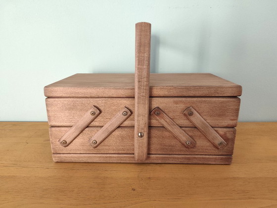 Image 1 of Antique sewing box