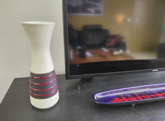 Jasba Keramik Retro Vase 602/28 Sixties Diabolo Fat Lava – Vasen, Ceramic (photo 11 of 11)