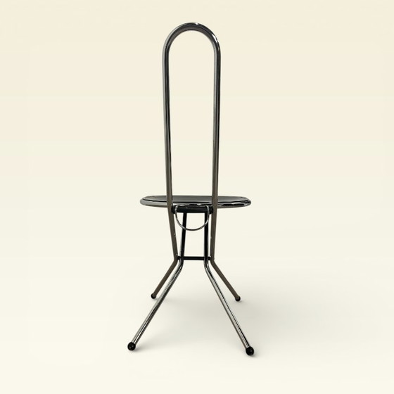 Image 1 of Set di 4 sedie pieghevoli postmoderne, Niels Gammelgaard, Ikea, 1980