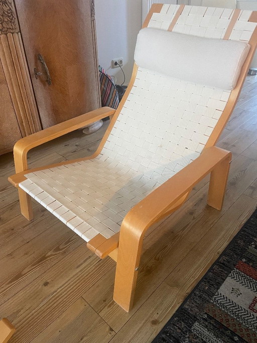 Chaise longue Vilan d'Ikea, design par Illmari Lappalainen