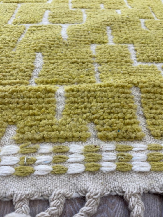 Image 1 of Handgefertigter Läuferteppich 300 cm x 70 cm