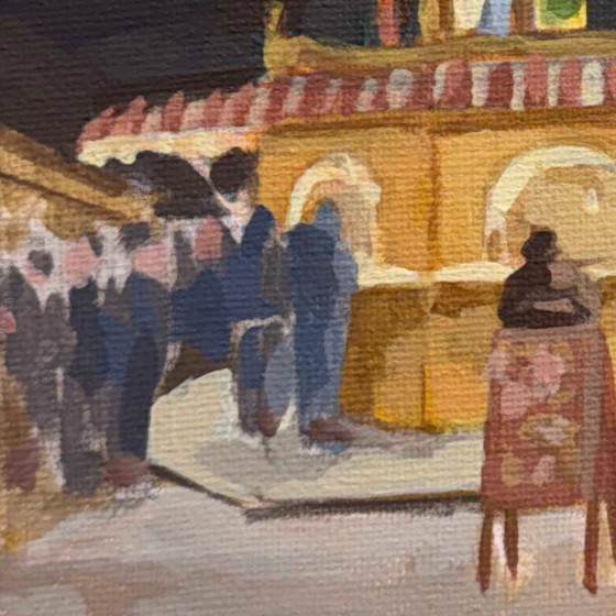 Image 1 of Peinture quotidienne, 20 x 20 cm, Sandra Kolondam