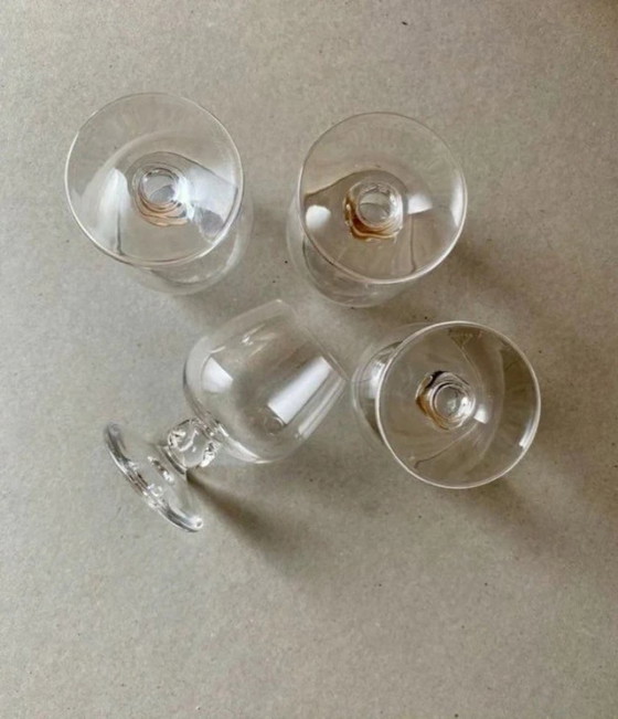 4 Daum France Boléro Kristallen Cognacglazen – Gesigneerd – Vintage – Glazen & Karaffen, Crystal (photo 4 of 5)
