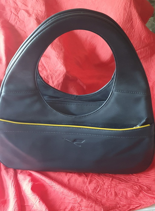 Retro stopper leather Lufthansa – overige tassen, Textile