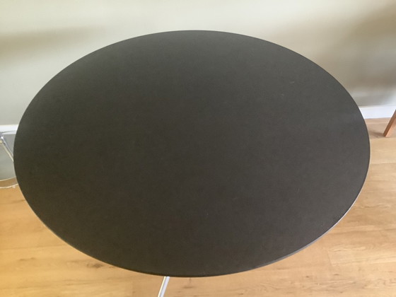 HAY ‘About a Table’ Round Dining Table – Wood, Aluminium (photo 3 of 6)