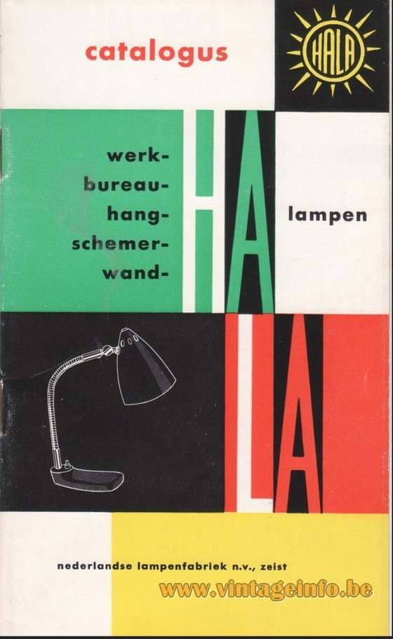 Image 1 of Lampada da scrivania Hala Zeist n. 32 del 1959 izgst