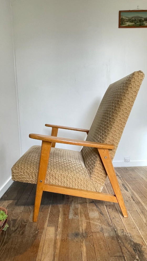 Image 1 of Vintage Armchairs by MANUCERE France