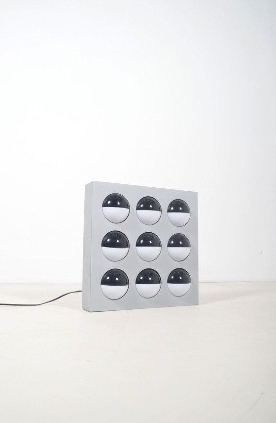 Image 1 of Lampada Fifty Fifty Disegnata da Paul Talman per Interaktives Licht Köln