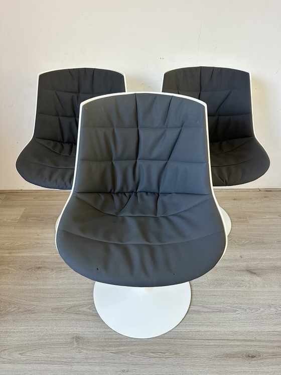 6 MDF Italia Flow Design Eetkamer Stoelen – Eetkamerstoelen, Plastic, Metal (photo 14 of 15)