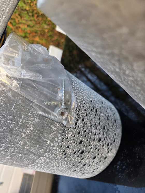 Image 1 of Suspension cylindrique | 3 lumières | Ø 20 cm | Gris | 100 x 20 x 150