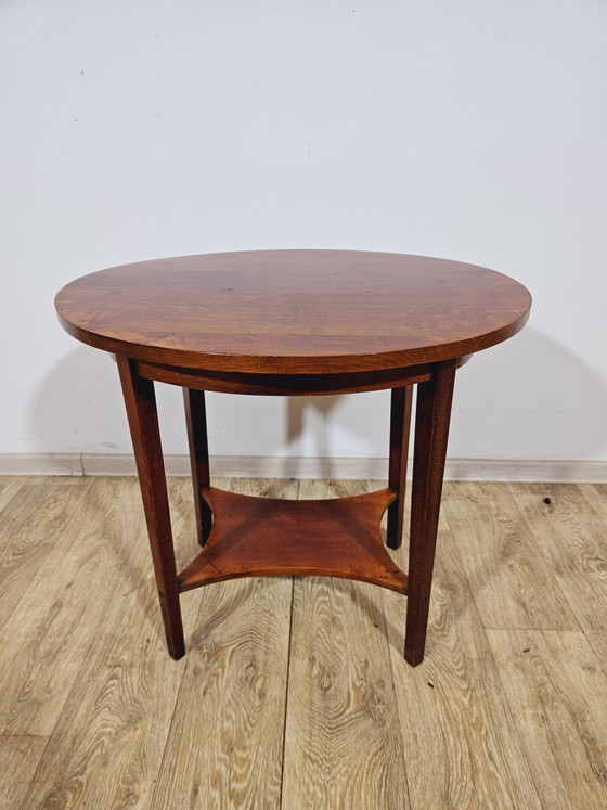Originele Ovale Tafel van Thonet – Koffietafelboeken, Wood, Mid Century Modern (photo 2 of 12)