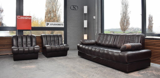 Original exclusive 1970s De Sede Aldo Tura vintage design icons