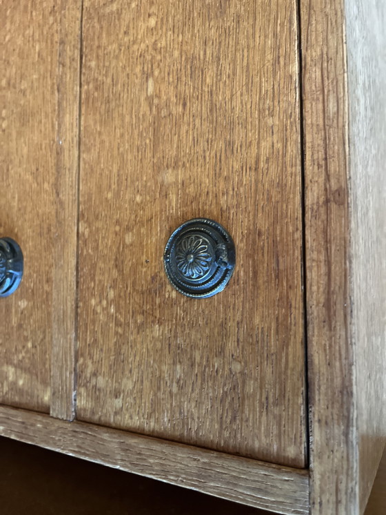 Image 1 of Vintage kastenset van teak fineer