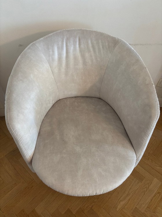 Fauteuil Fence Kare – Vichy, Textile, Velvet (photo 3 of 5)