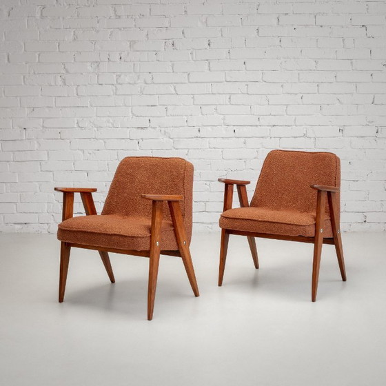 Image 1 of Vintage Chierowski 366 armchair Restored 1960s Vintage Original