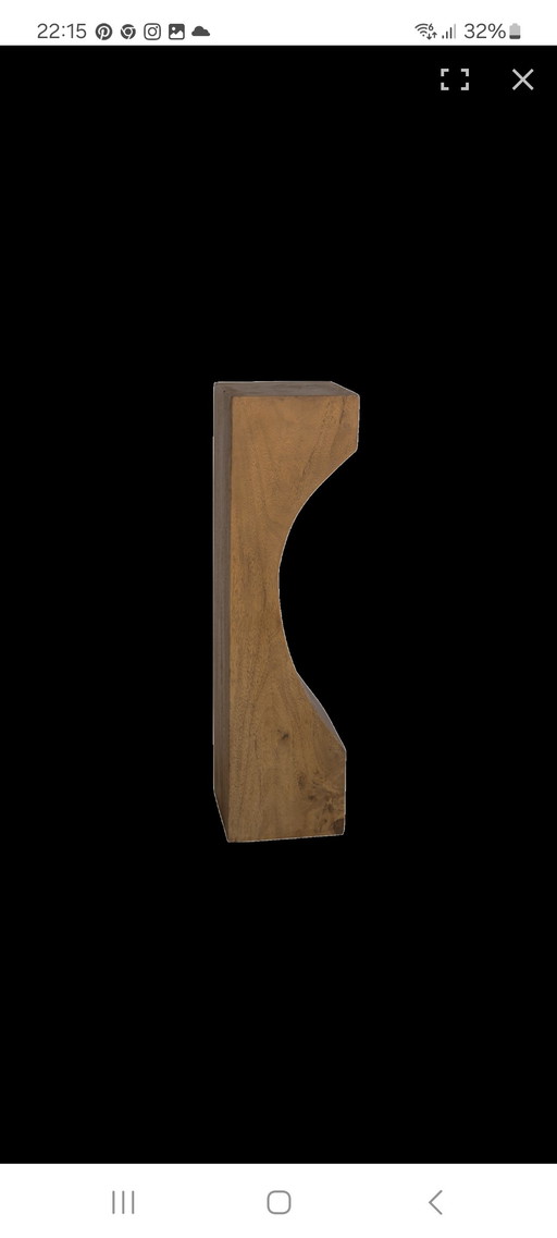 Suar Wooden Plant Stand