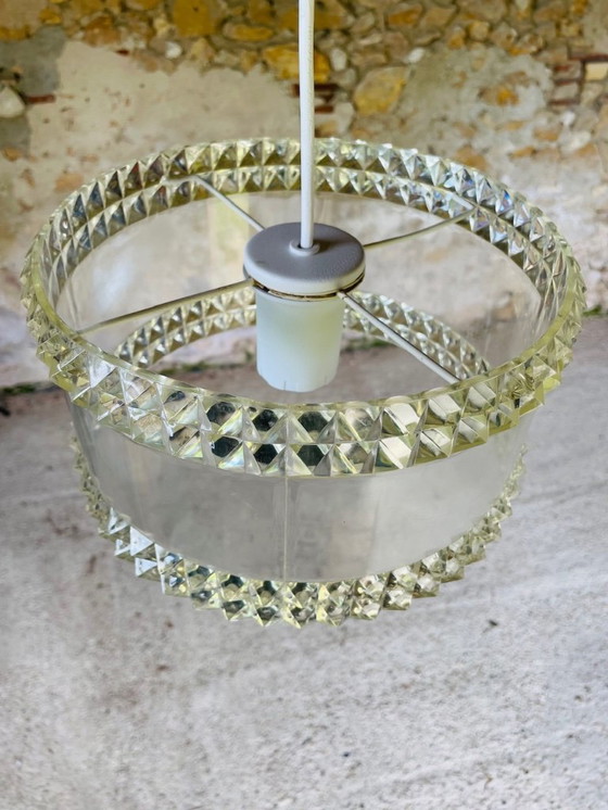 Image 1 of  Lampada a sospensione vintage in plexiglass, anni '70