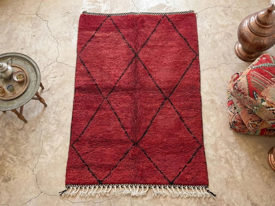 Handmade Moroccan rug, pure wool, 3x2 m. – Rugs & carpets (photo 6 of 7)