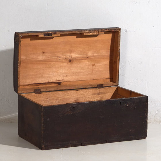 Antique chest with dark patina (c.1920) #10 – Chest of drawers, Rustic (photo 5 of 40)