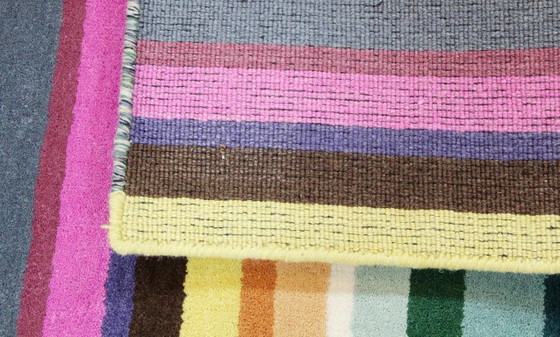 Modern Designer Hand-knotted Wool Rug New & Unused 152 x 92 cm, Rugs & carpets, Multi Color (photo 7 of 9)