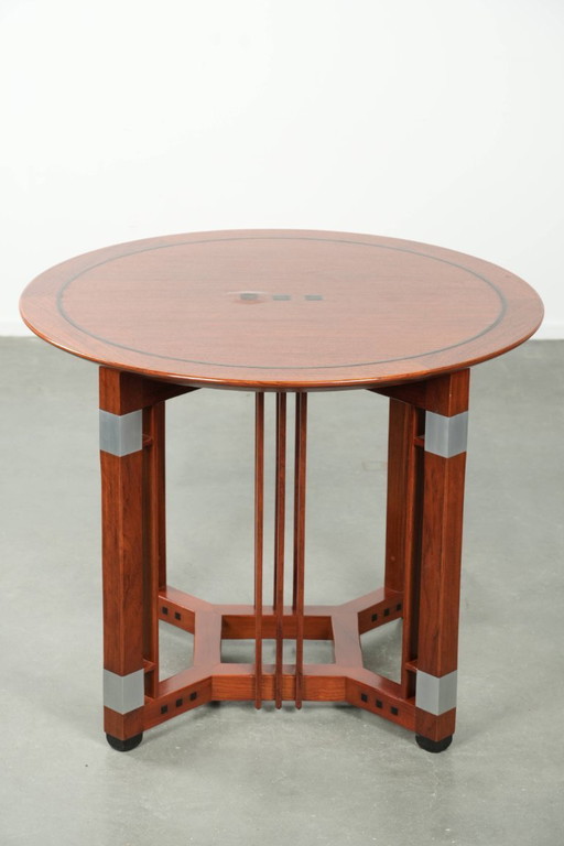 Table d'appoint/basse ronde Schuitema de style Art déco, issue de la série Decoforma