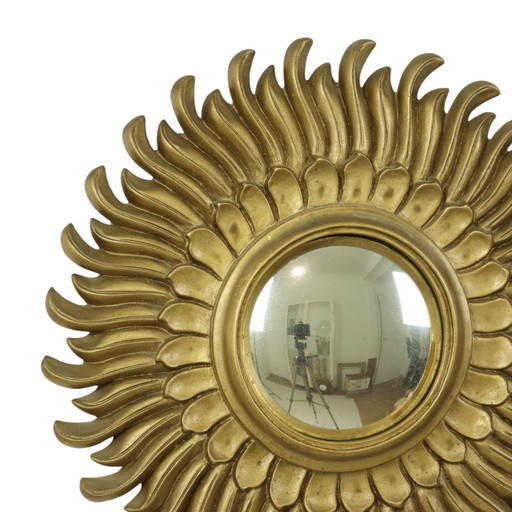 Vintage Sunburst Solarspiegel