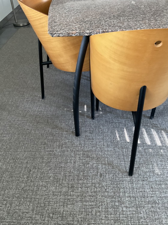 Image 1 of Coin repas design (table Bree’s New World avec 6 chaises Driade Aleph)