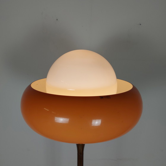 Image 1 of Harvey Guzzini "Tulip" Floor Lamp for Meblo Italy 1960s