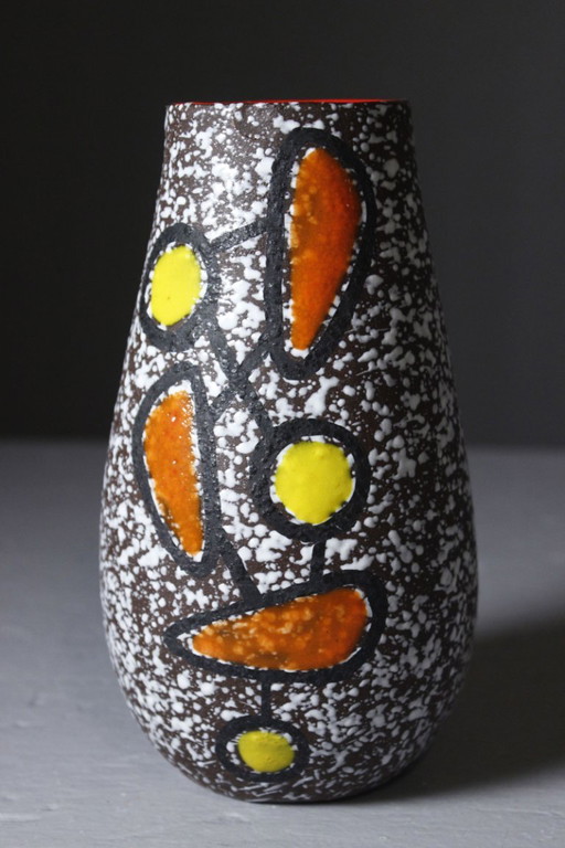 Dominique Marino Dit Le Vaucour À Vallauris - Geometric Abstraction Vase 1950s – vazen, Ceramic (photo 2 of 6)
