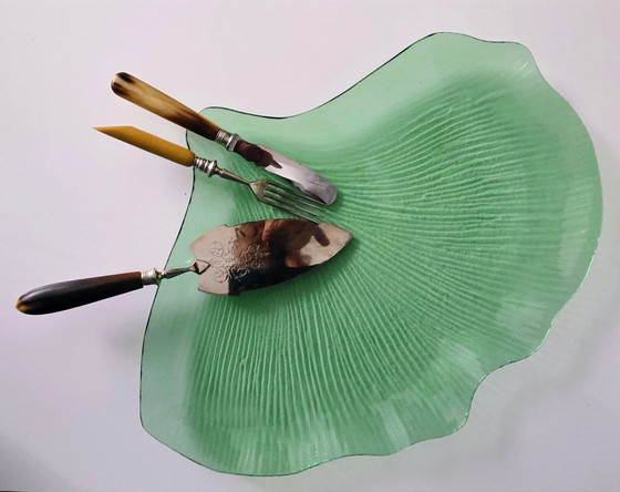 Ginkgo Biloba, ciotola da portata, vetro, Ciotole, Verde (foto 6 di 11)