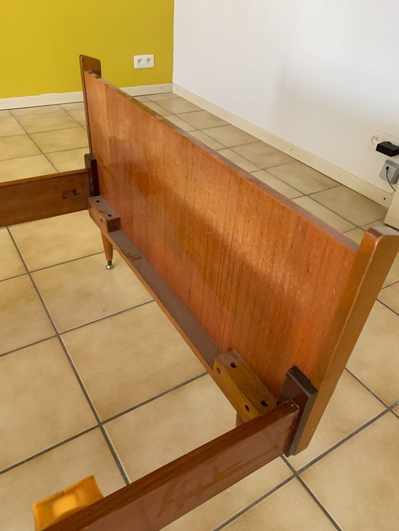 Image 1 of Set di 2 strutture per letto singolo in stile Mid-Century di MDK