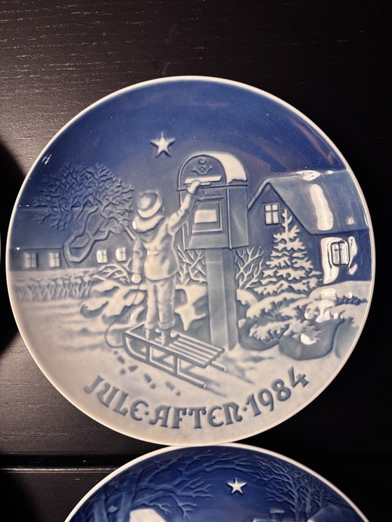 Image 1 of Design danois Ensemble de 7 assiettes de Noël Bing & Grøndahl