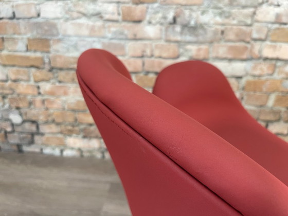 Artifort Little Tulip – Rood Skai | Pierre Paulin – Draaistoelen, Metal (photo 16 of 16)