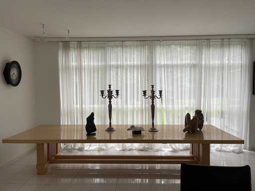 Large Unique Design XXL Table in Maple Wood Custom made! – eettafels