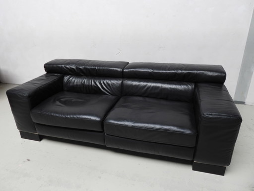 Natuzzi 3-Sitzer-Sofa verstellbar