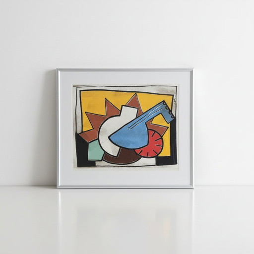 Wil Klaassen Original Limited Print 2/4 - Firmado y enmarcado - AMS Lijst